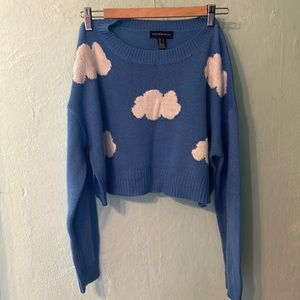 Cloud cropped knit